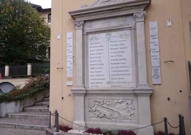 monumento ai caduti prima seconda guerra mondiale gemonio