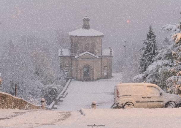 neve al Sacro Monte