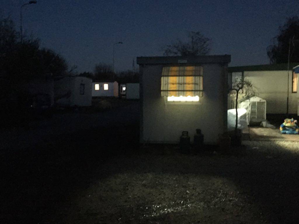 Sgombero del campo sinti