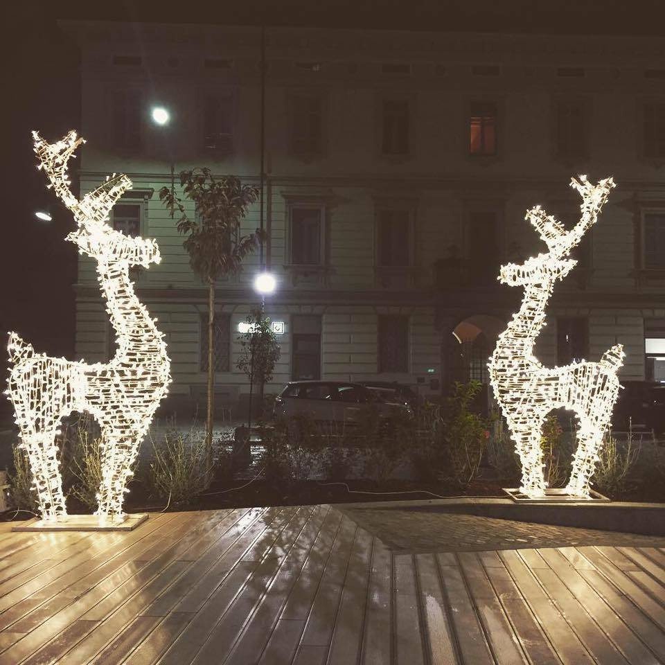 Si accende il Natale di Busto Arsizio