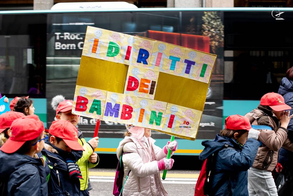 Unicef e la marcia per i diritti dei bambini