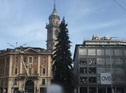 Varese cambia luce da piazza Monte Grappa