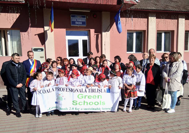 Vedano Olona - Il Progetto green school erasmus+ in Romania