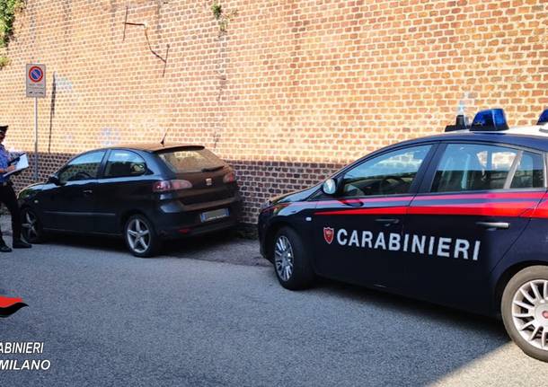 arresto scippatore carabinieri cerro maggiore