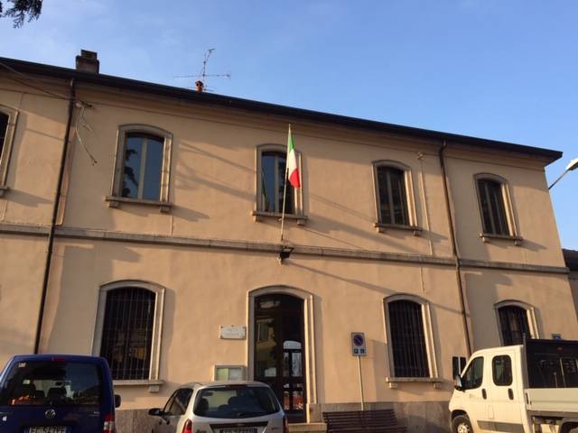 Lavori in corso alla stazione di Maccagno