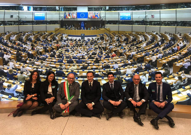 delegazione sestese a bruxelles per sesto comune europeo dello sport