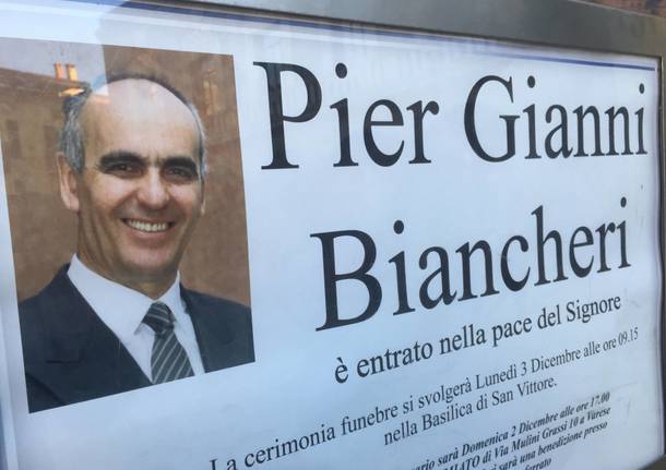 I Funerali di PierGianni Biancheri