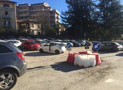 Il parcheggio al Del Ponte: ora 40 posti