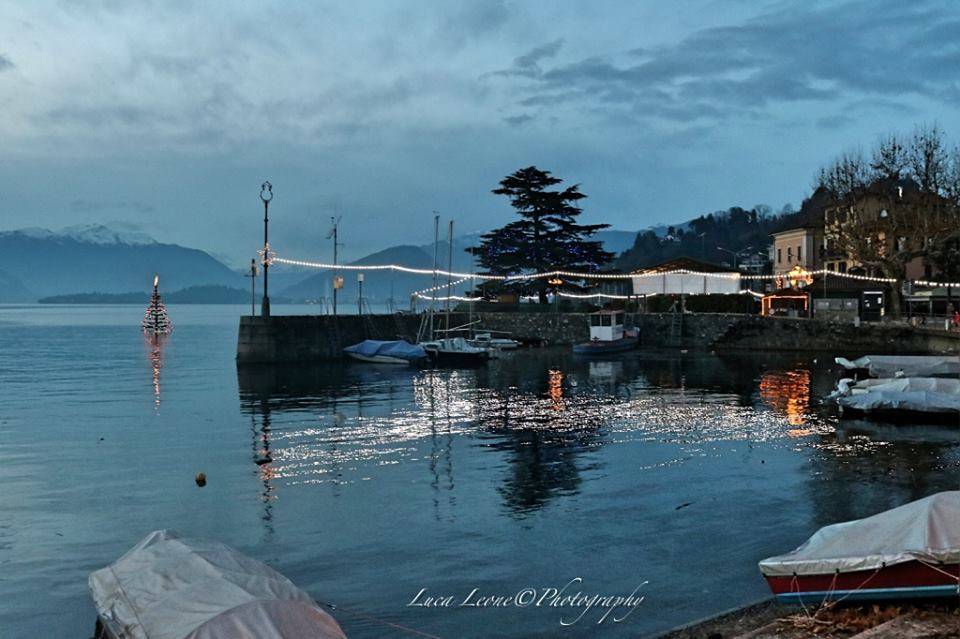 Il presepe sommerso di Laveno Mombello (foto di Luca Leone)