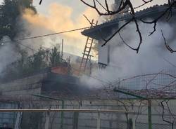 Incendio a Castiglione