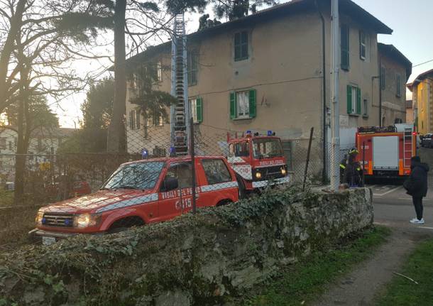 incendio Ispra e Cocquio