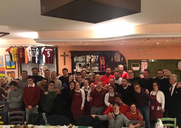 La cena dei campioni ad Amicorum Cassano Magnago