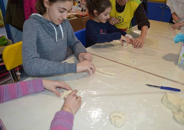 Laboratorio di pane in pediatria al Del Ponte