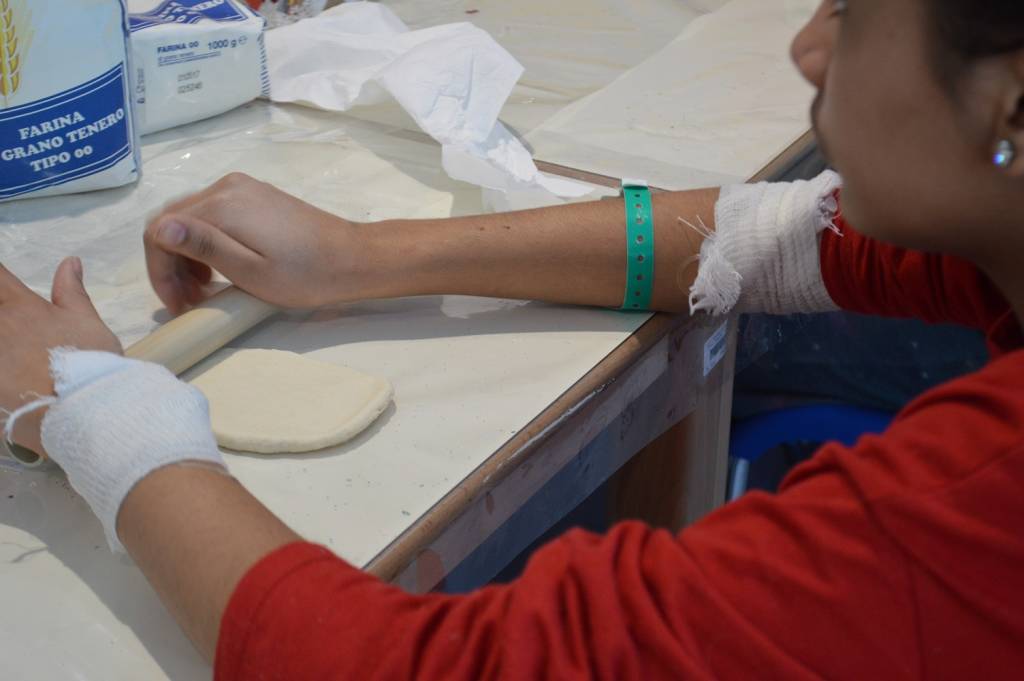 Laboratorio di pane in pediatria al Del Ponte