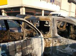 Marchirolo - Incendio carrozzeria dicembre 2018