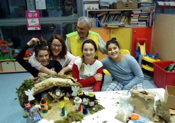 Il presepe dei bambini ricoverati al Del Ponte