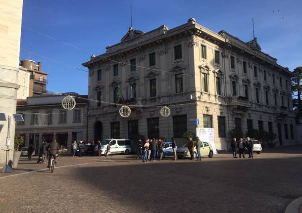 Sinti protestano a Gallarate - 31 dicembre 2018