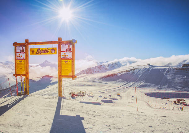 THE BEACH – FUNSLOPE livigno carosello 3000