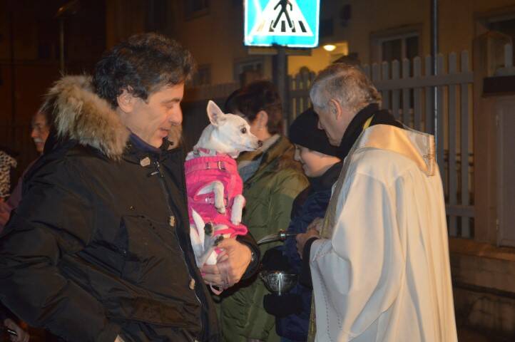 Benedizione animali Sant Antonio Cerro Maggiore Giseu  13 