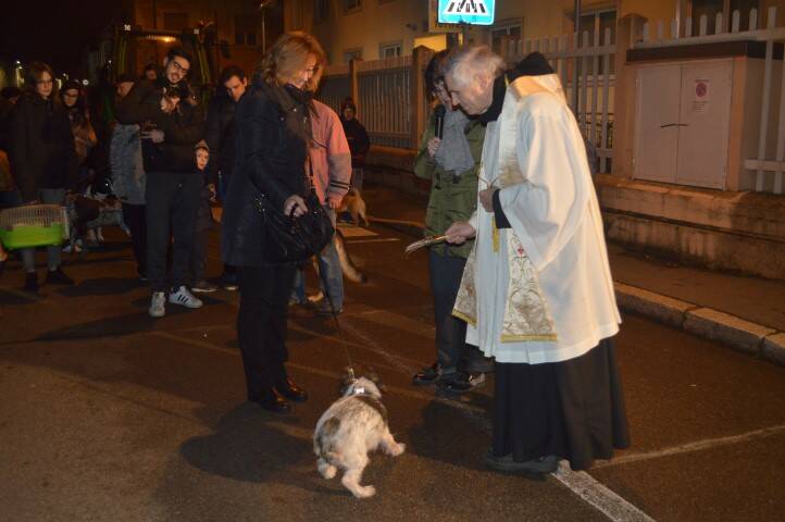Benedizione animali Sant Antonio Cerro Maggiore Giseu  26 