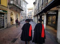 Di pattuglia in alta uniforme