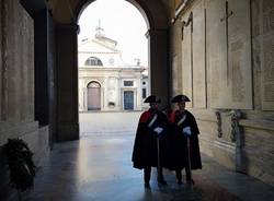 Di pattuglia in alta uniforme