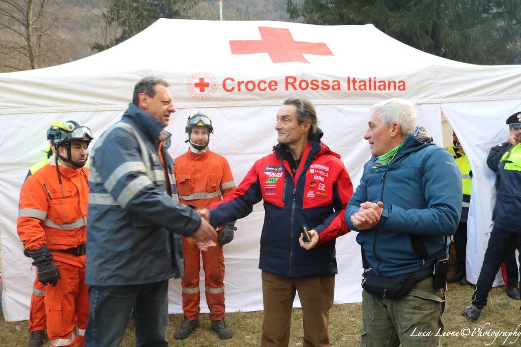 Incendio Martica, le foto di Luca Leone