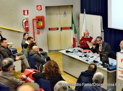 Francesco Rocca, la visita ai volontari di Varese