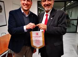 Francesco Rocca, la visita ai volontari di Varese