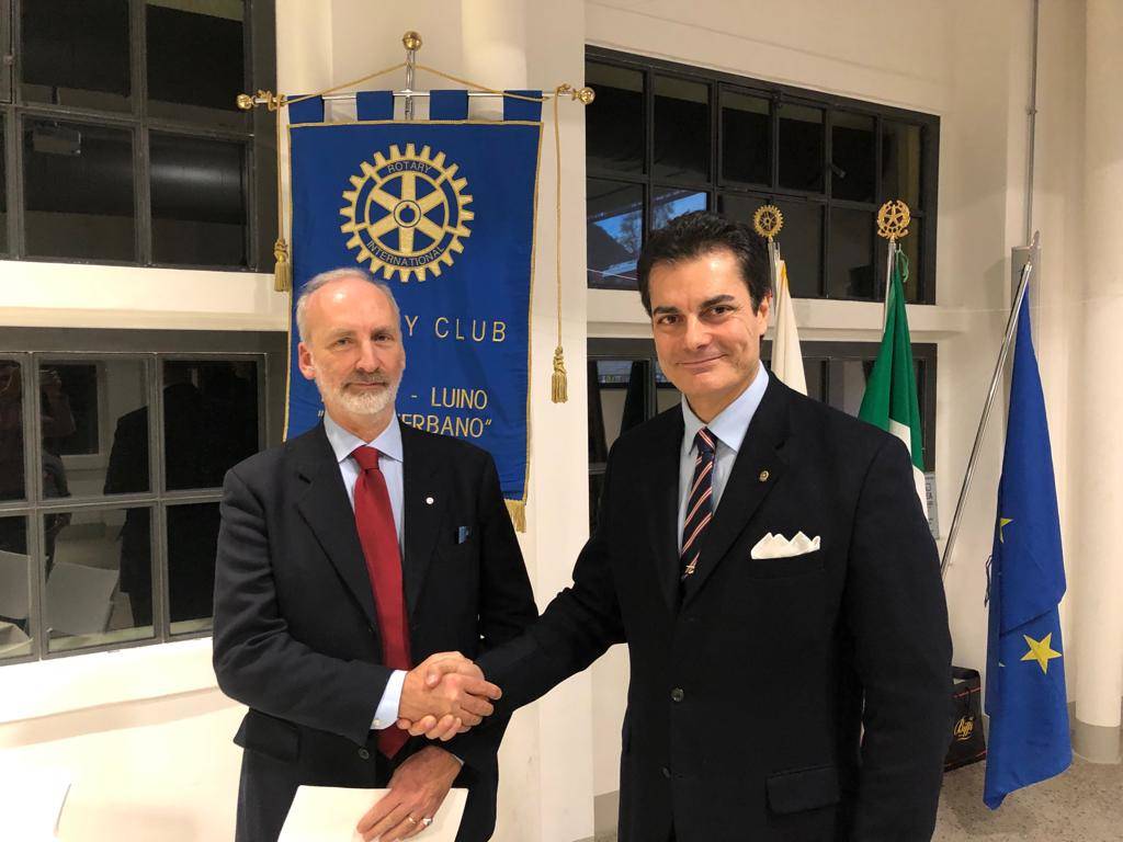 La serata Rotary coi vigili del fuoco