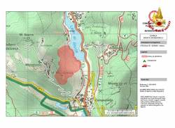 cartina del rogo sul Mondonico