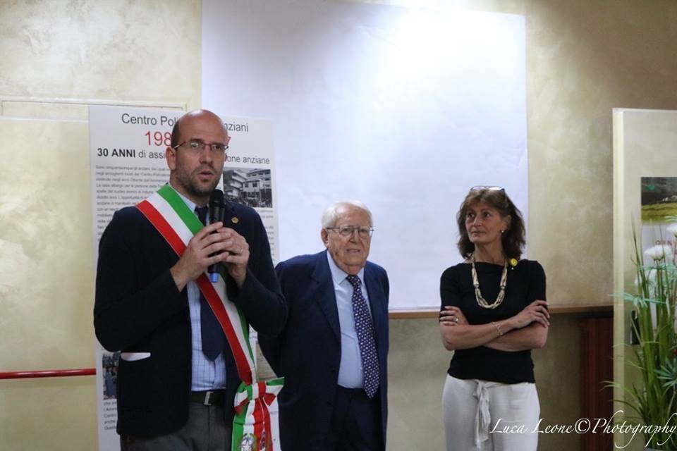 Giuseppe Zamberletti a Induno Olona - foto di Luca Leone