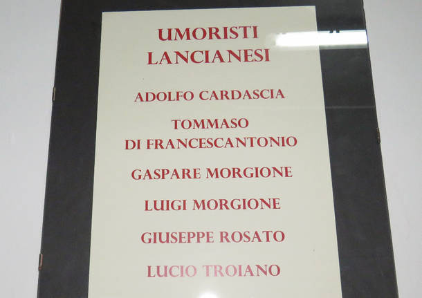 humorteca lanciano gaspare morgione