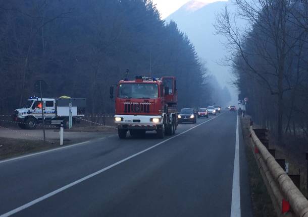 Incendio Monte Martica, le immagini di sabato – 2