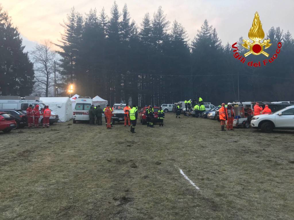 Incendio Monte Martica, le immagini di sabato 5 gennaio 