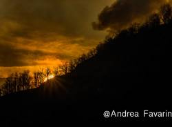 Incendio sulla Martica, foto di Andrea Favarin 