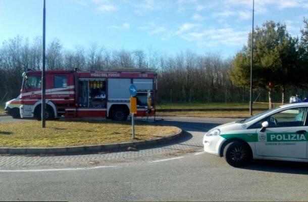 incidente  moglie marito in ospedale Legnano  1 