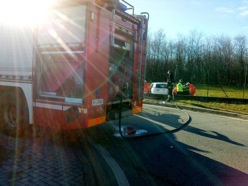 incidente  moglie marito in ospedale Legnano  5 