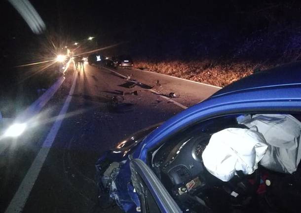 Incidente tra Porto Ceresio e Brusimpiano 