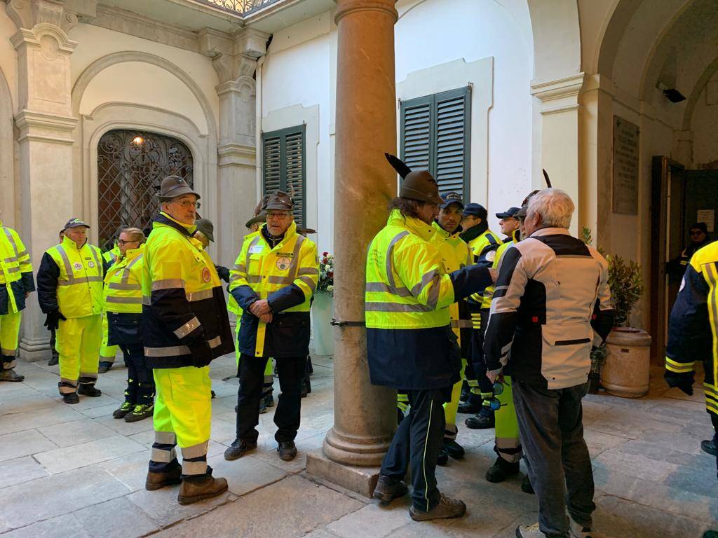 La camera ardente per Giuseppe Zamberletti