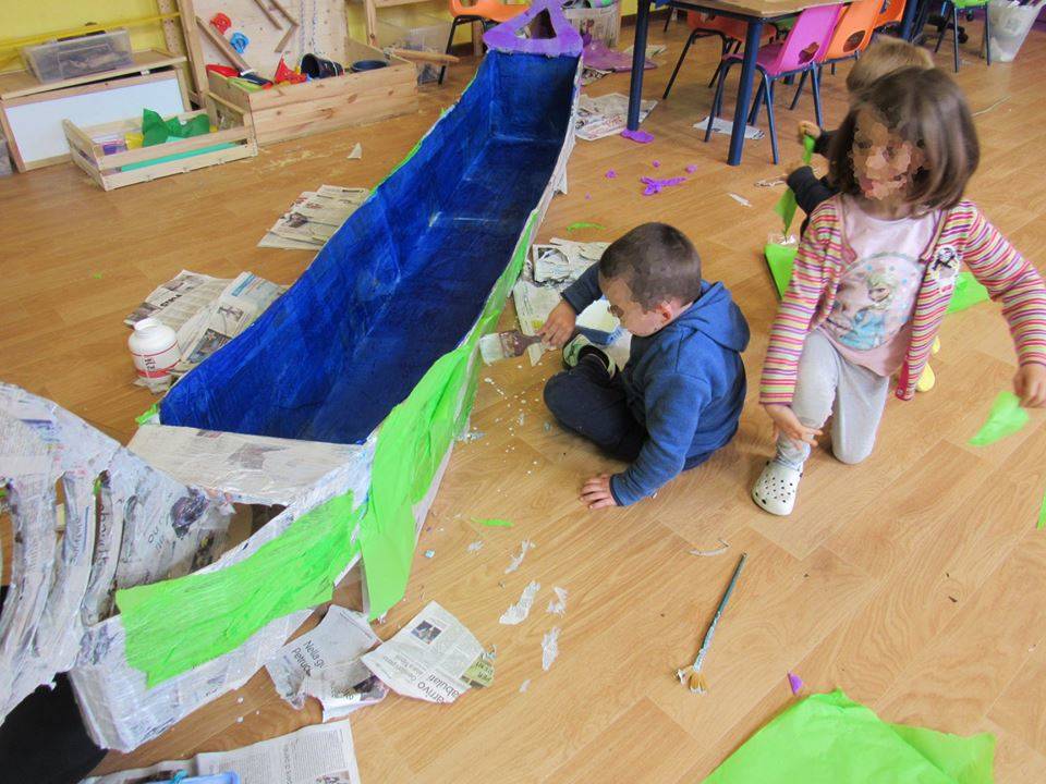 La scuola materna "AM e GB Dall'Aglio" di Lissago