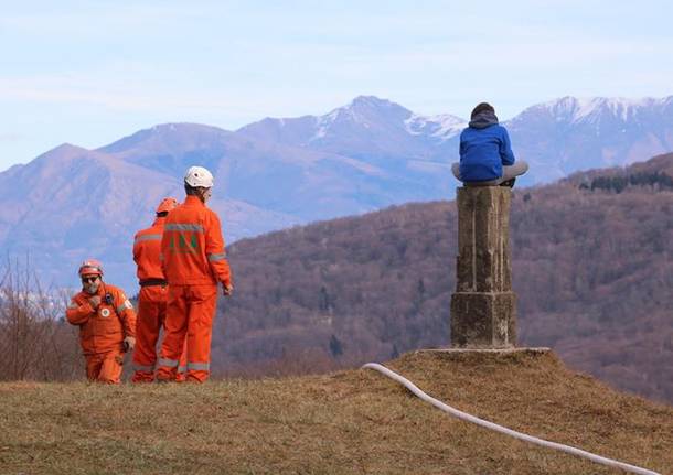 Monte Mondonico sotto osservazione -Foto di Luca Leone