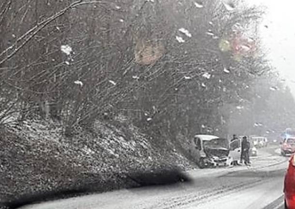 La neve di domenica 27 gennaio