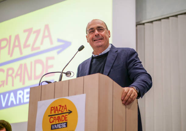 nicola zingaretti a Varese