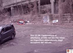rifiuti per strada: individuata e multata