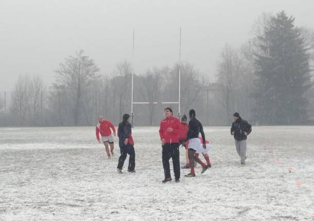 Rugby: Varese-Bergamo rinviata per neve