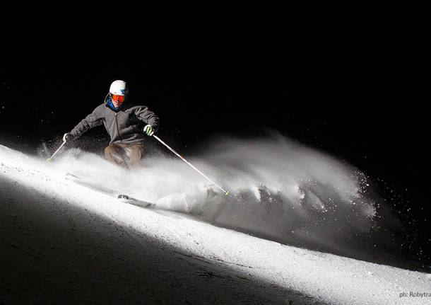 sci notturno in valtellina