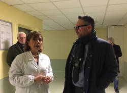 Tradate - Bonelli visita l'ospedale Galmarini