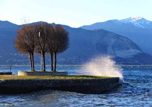 Vento sul Lago Maggiore - foto di Ulisse Piana