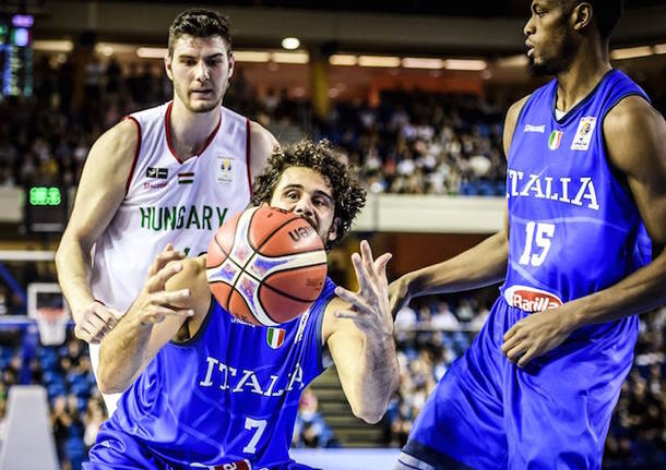 basket ungheria italia 2018 fiba